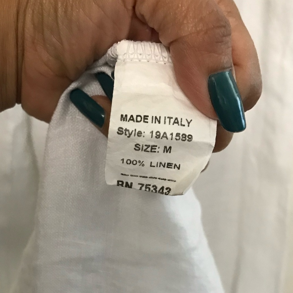 #10 Chic White Sleeveless dresses made in Italy - Picture 5 of 6